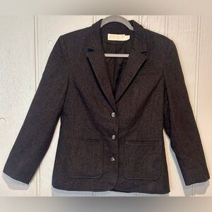 Pendleton Youth 100% Wool Charcoal Kids Blazer